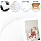 Golden State Art, Pack of 50, Acid-Free White Pre-Cut 5x7 Picture Mat for 4x6 Photo with White Core Bevel Cut Frame Mattes
